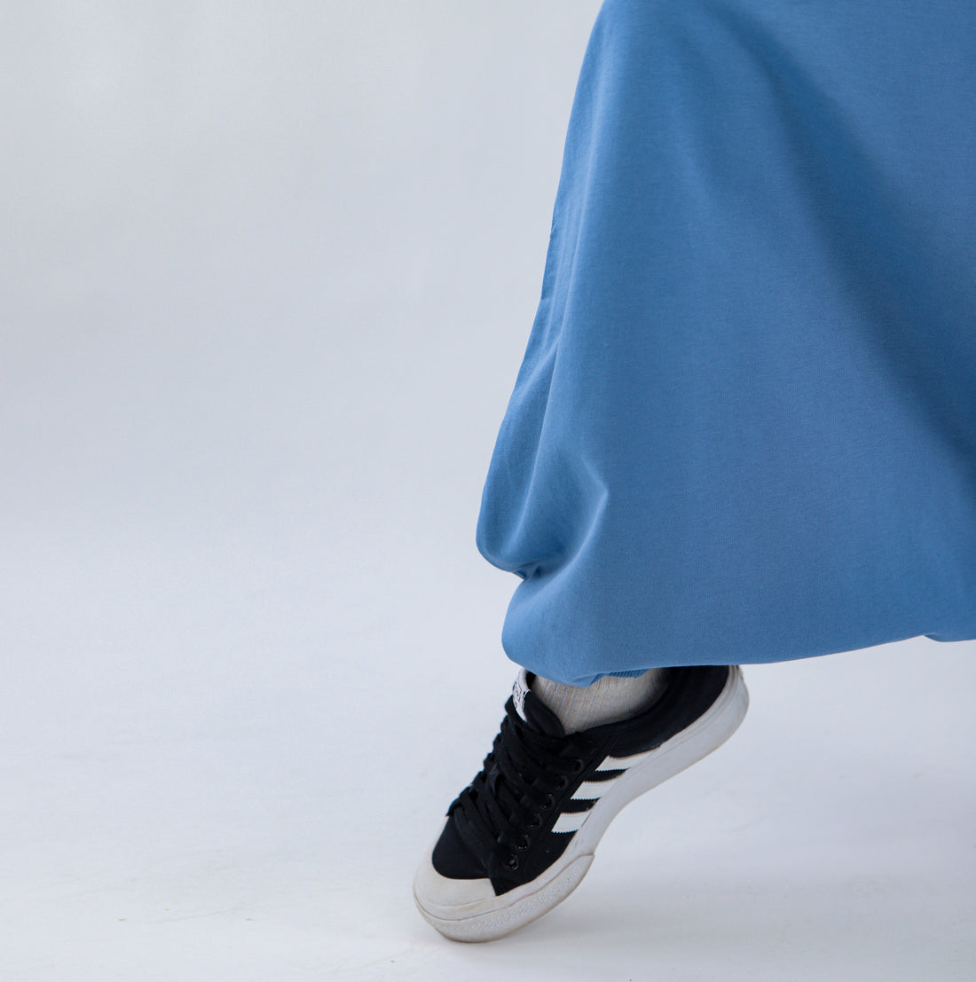 Костюм с зуавами в стиле спортивный хиджаб - "Blue Cloud"