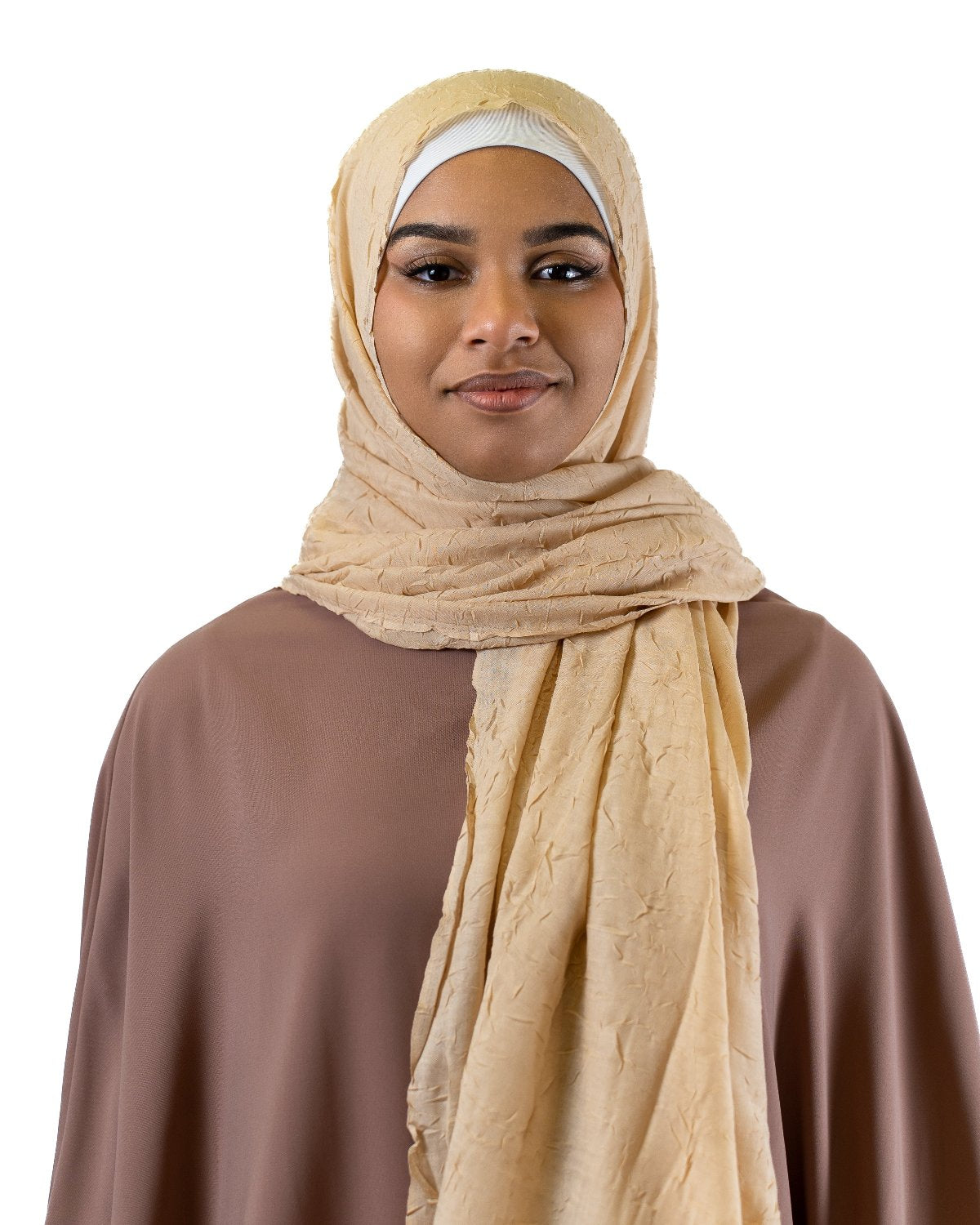 Hijab Scarf "Warm Beige bamboo"