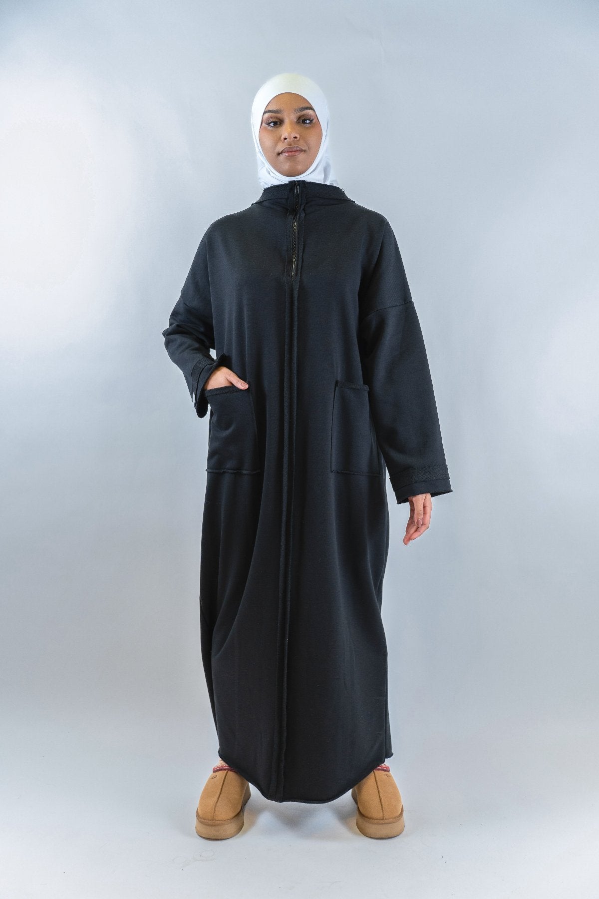 Muslim dress for women "Black Oasis" Helsinki Suomi 1