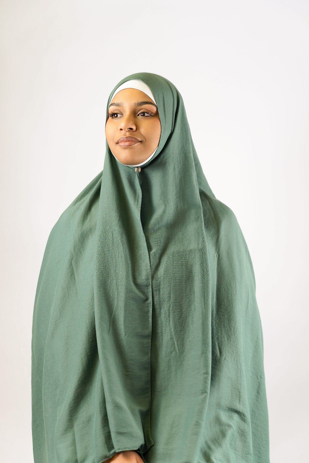 Hijab Scarf "Dusty Green" Helsinki Suomi 2