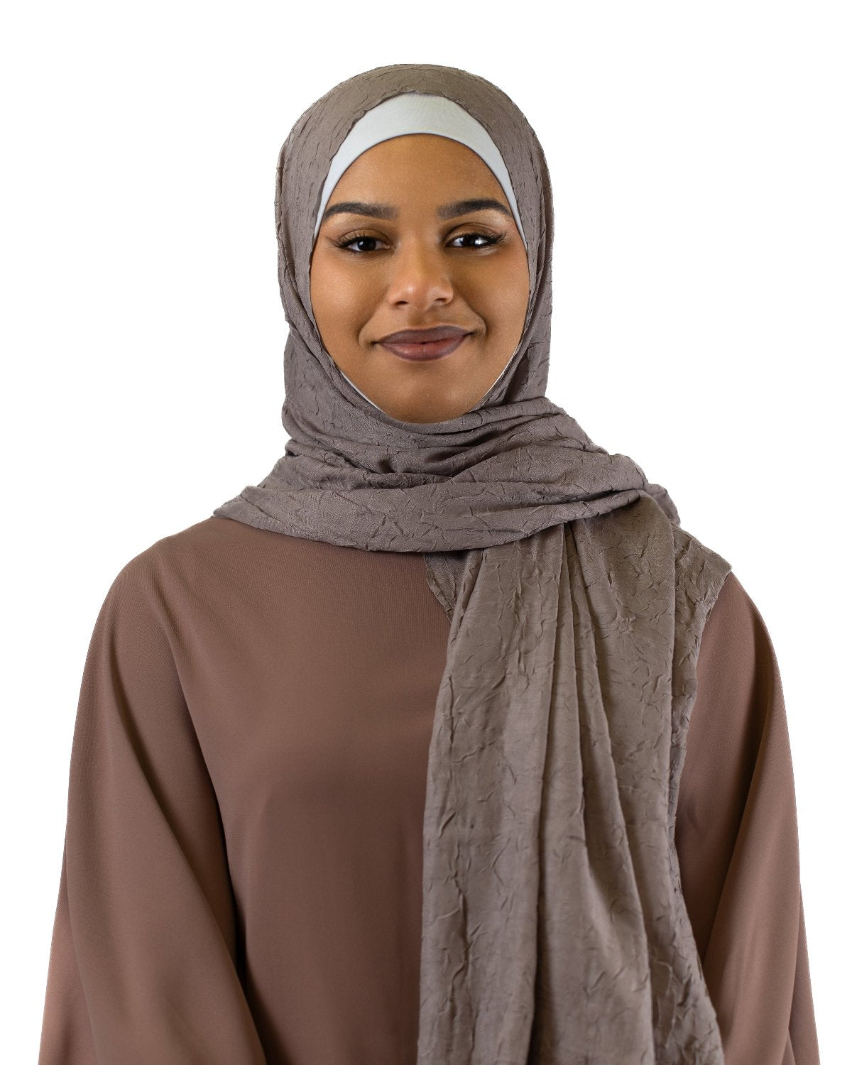 Hijab Scarf "Taupe bamboo" 6