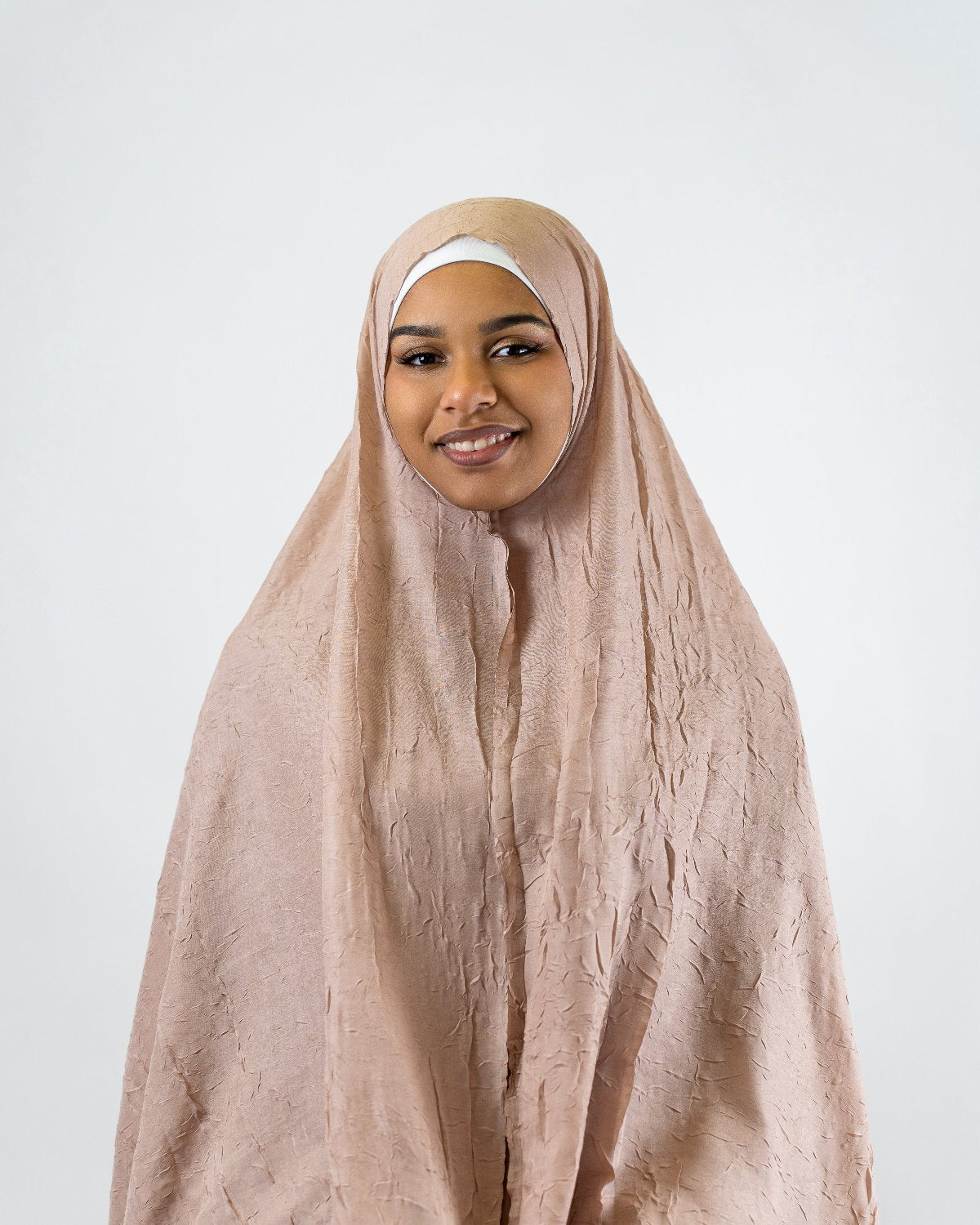 Hijab Scarf "Powdery Mocha bamboo" 7