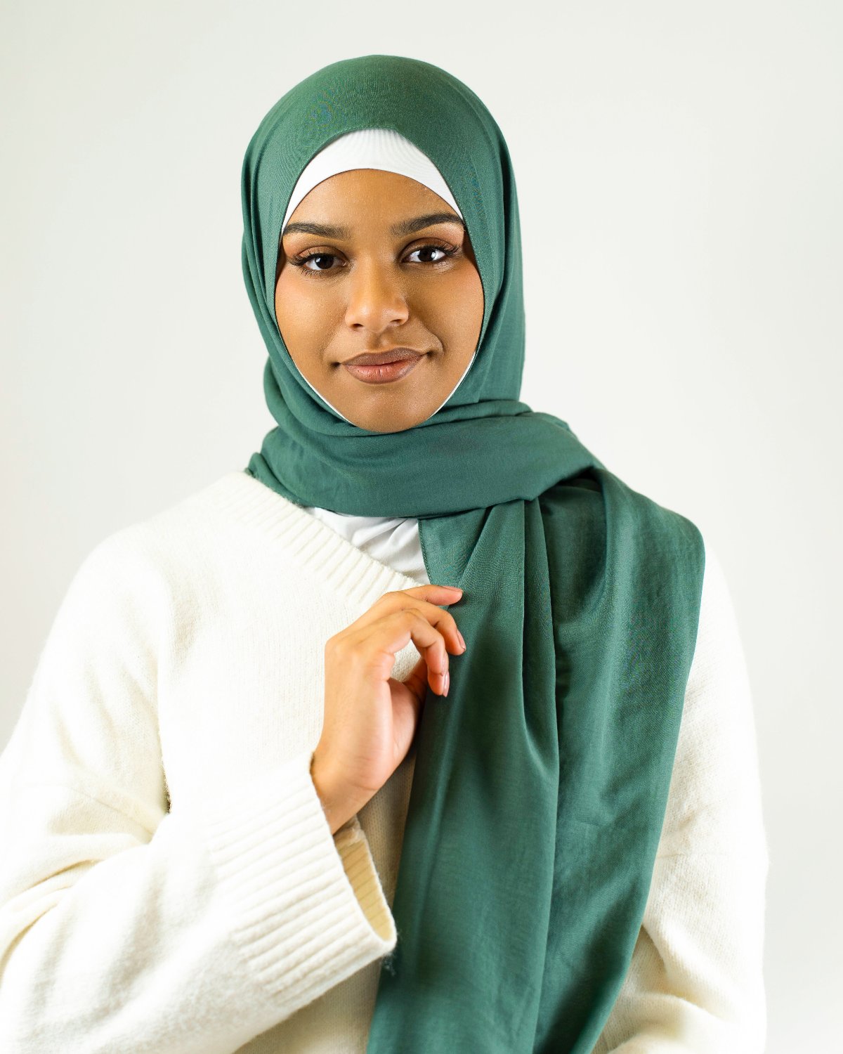 Hijab Scarf "Dusty Green" Helsinki Suomi