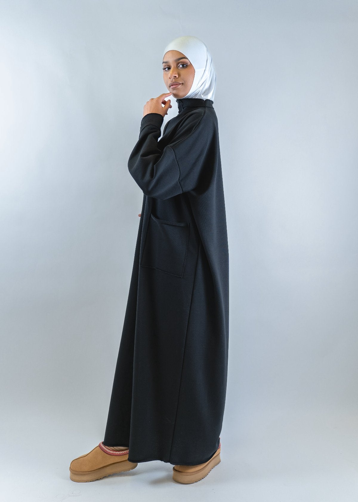 Muslim dress for women "Black Oasis" Helsinki Suomi 3