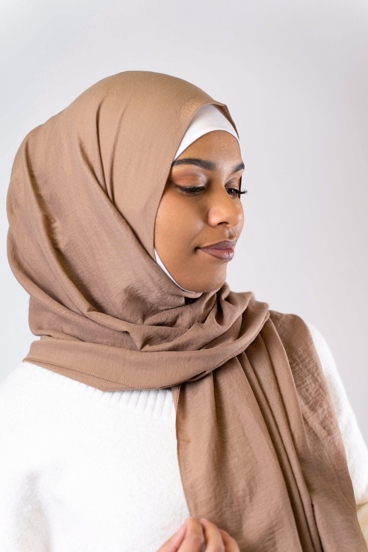 Hijab Scarf "Caramel" Helsinki Suomi 2