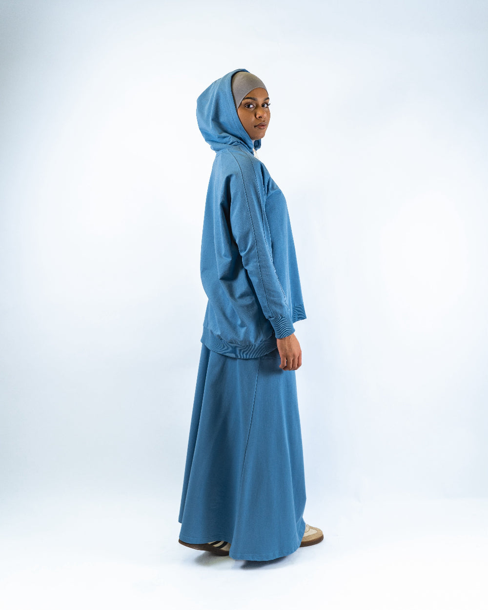 Sport Hijab Style"Blue Cloud" 9