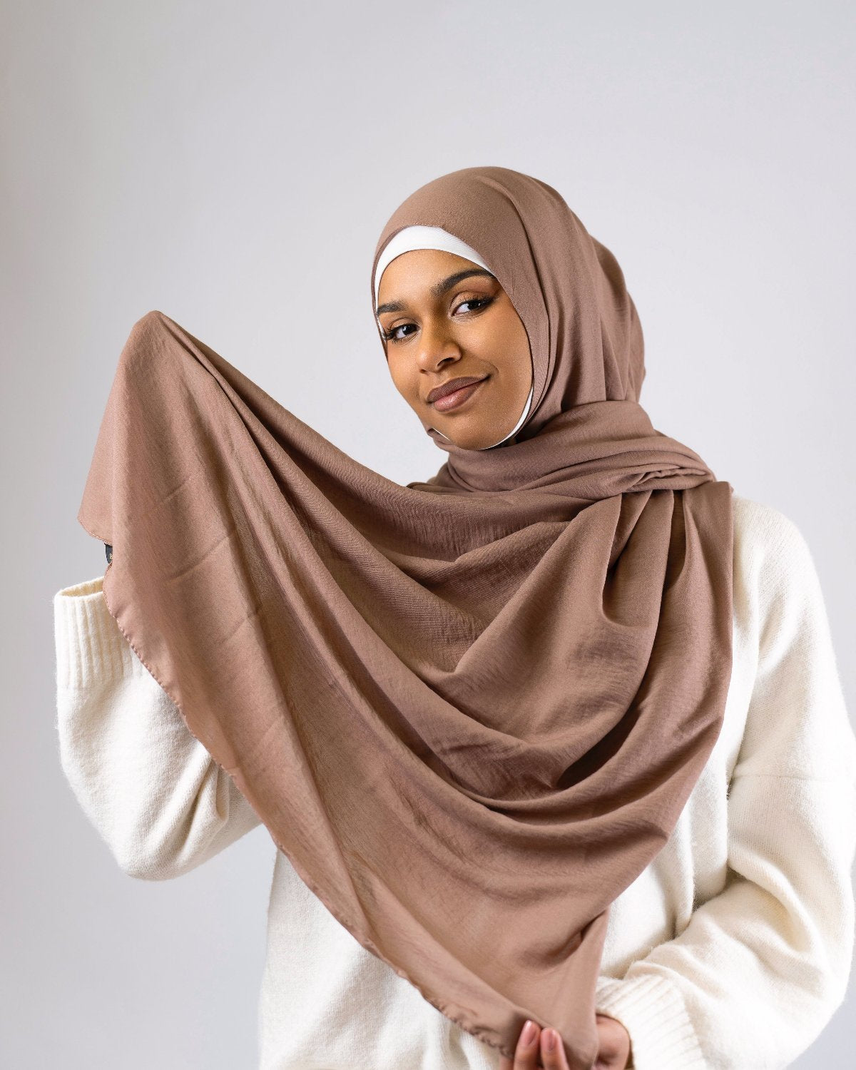 Hijab Scarf "Caramel" Helsinki Suomi 4