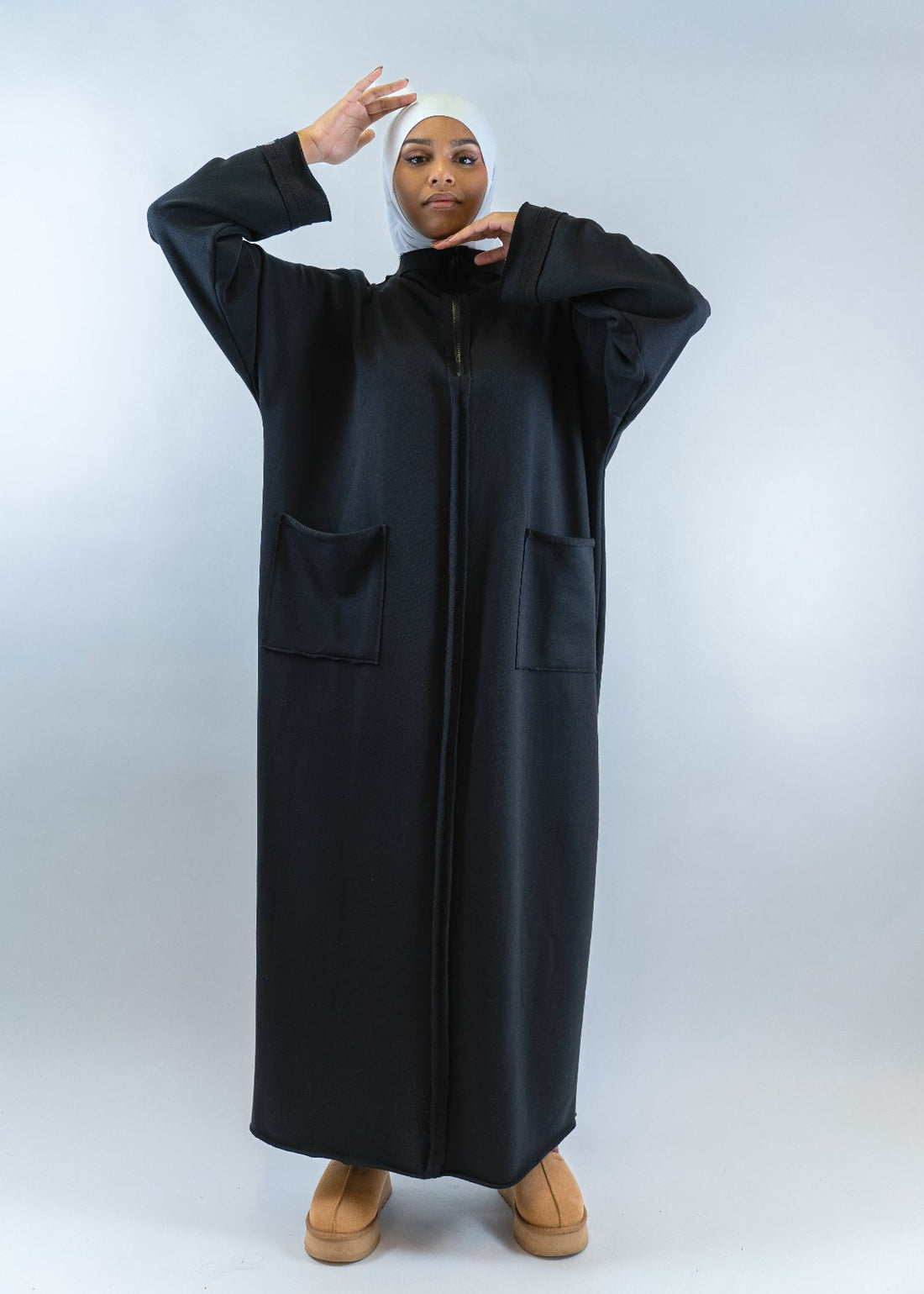 Muslim dress for women "Black Oasis" Helsinki Suomi 6