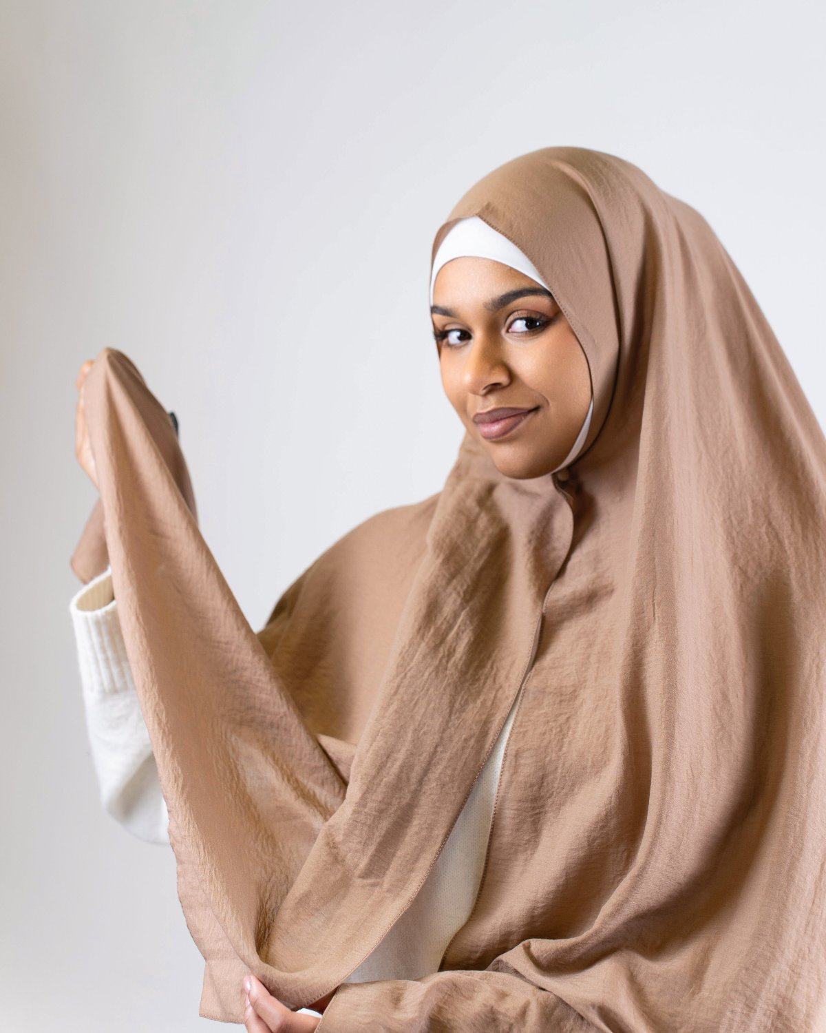 Hijab Scarf "Caramel" Helsinki Suomi 5