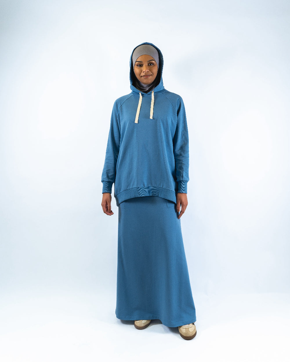 Sport Hijab Style"Blue Cloud" 11