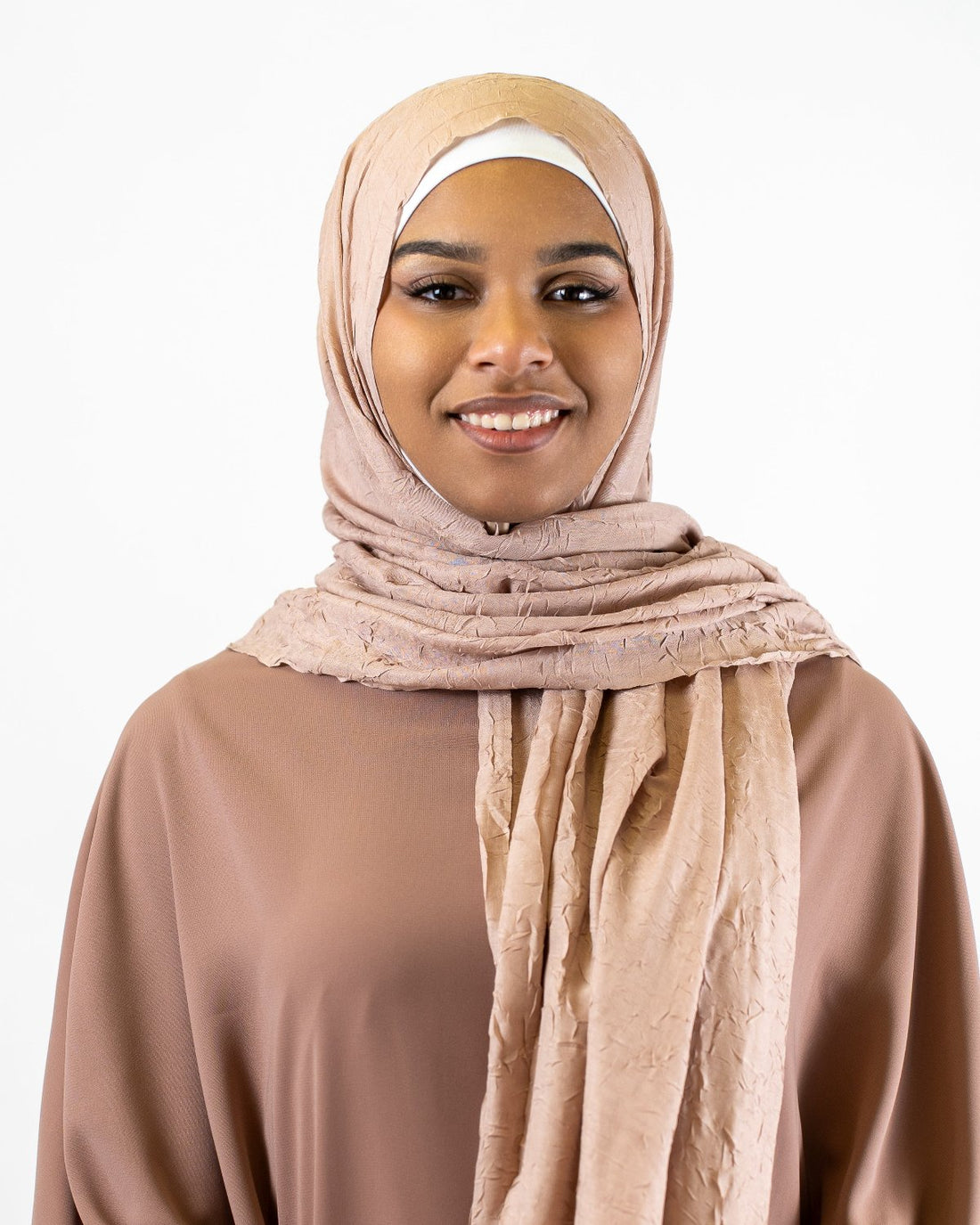 Hijab Scarf "Powdery Mocha bamboo"