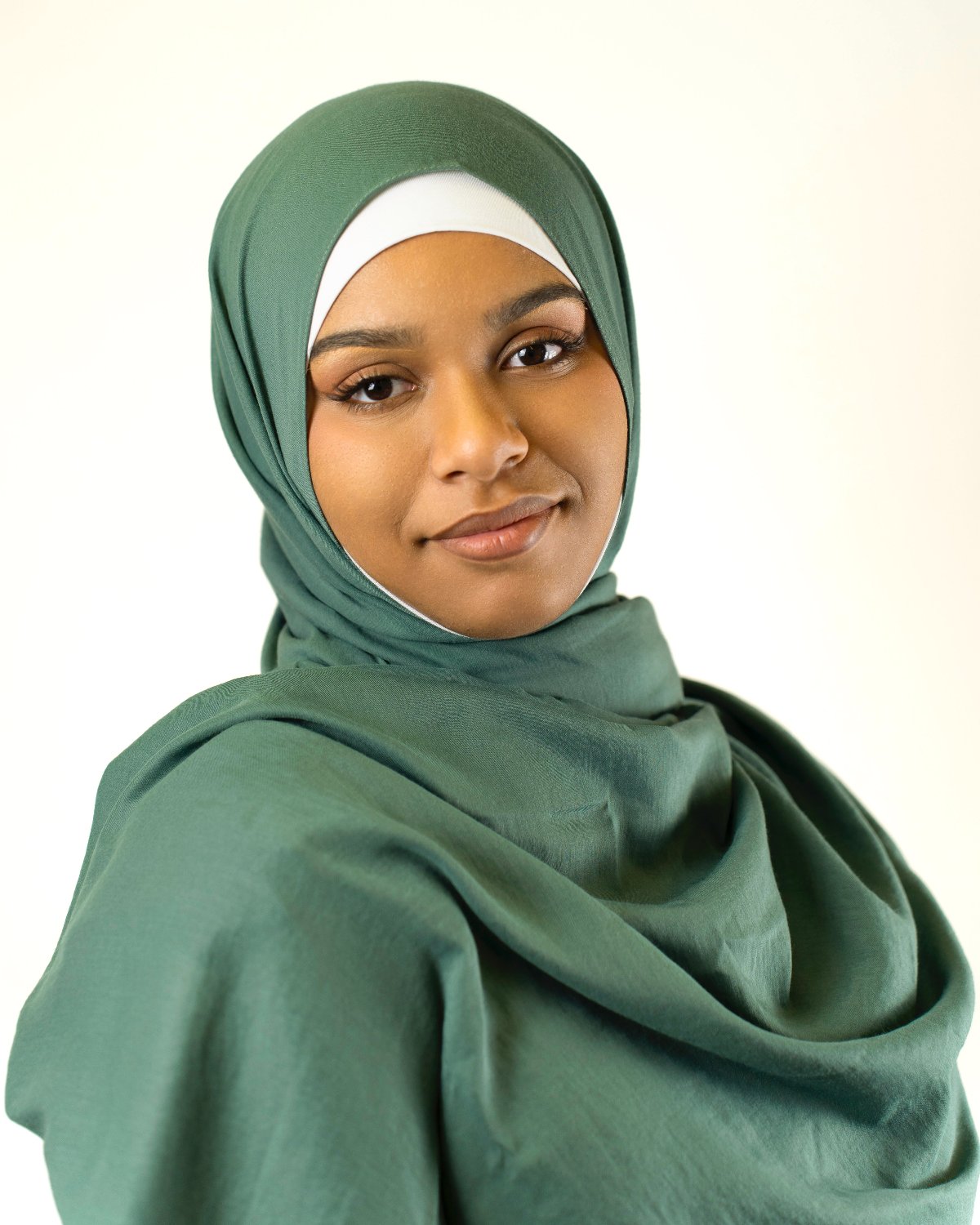 Hijab Scarf "Dusty Green" Helsinki Suomi 6