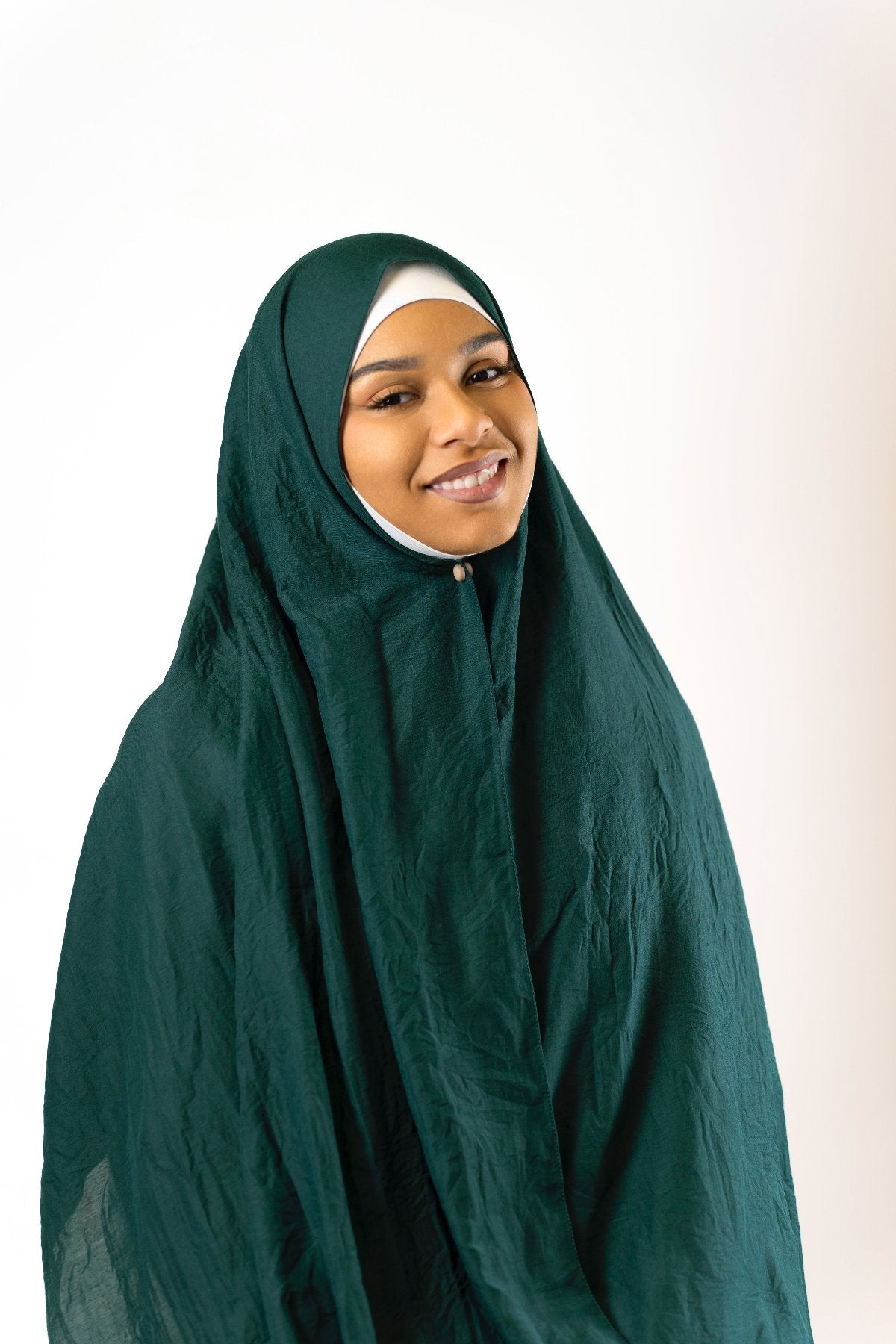 Hijab Scarf "Deep Emerald" Helsinki Suomi 9