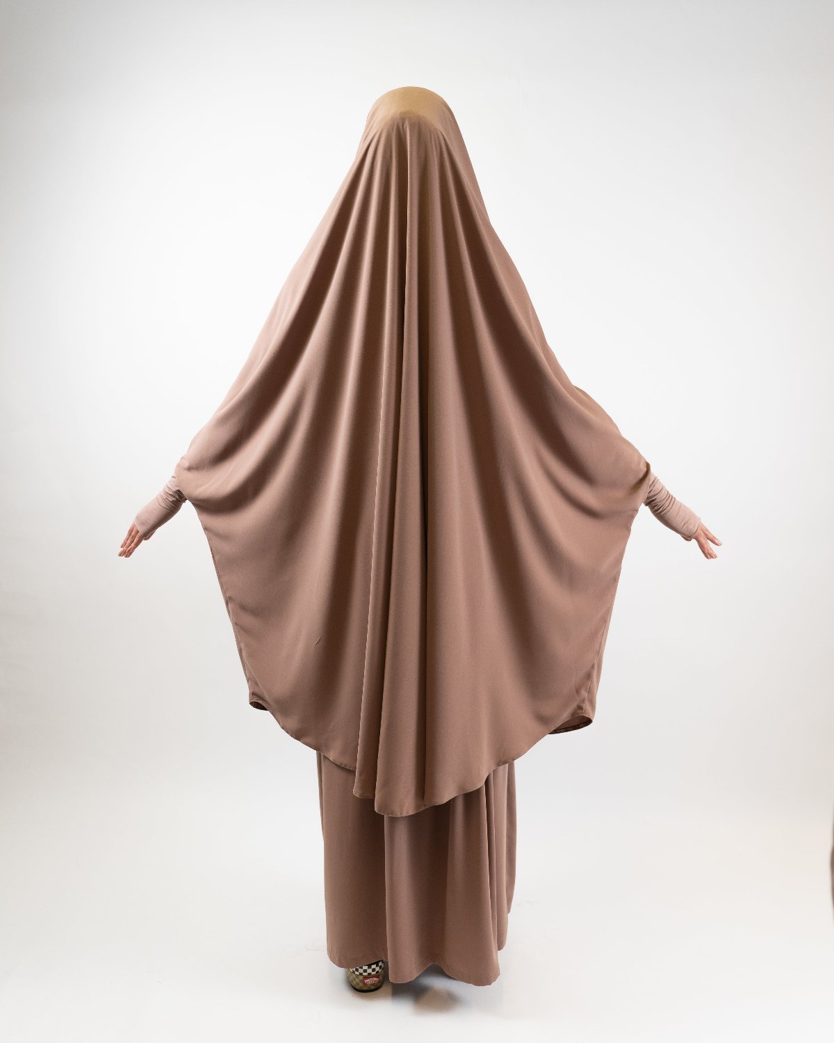 Khimar Jilbab "Beige Aisha" 4