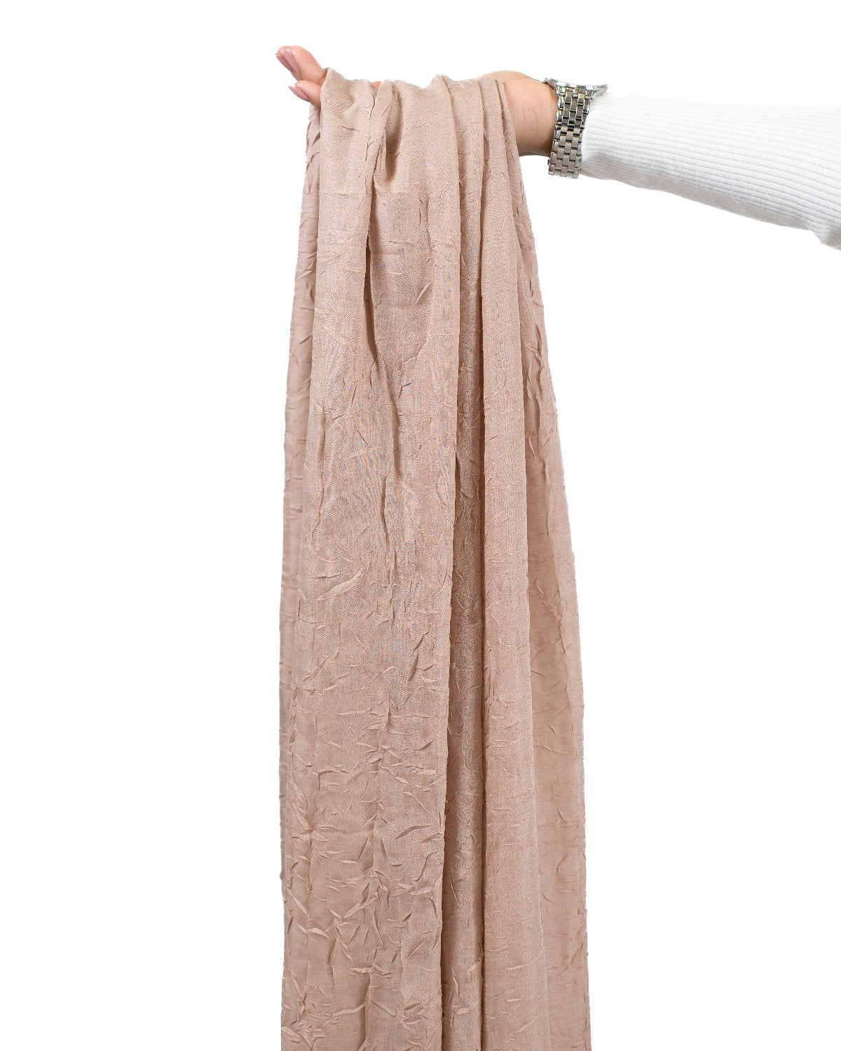 Hijab Scarf "Powdery Mocha bamboo" 11