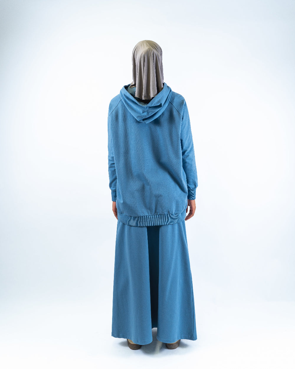 Sport Hijab Style"Blue Cloud" 14