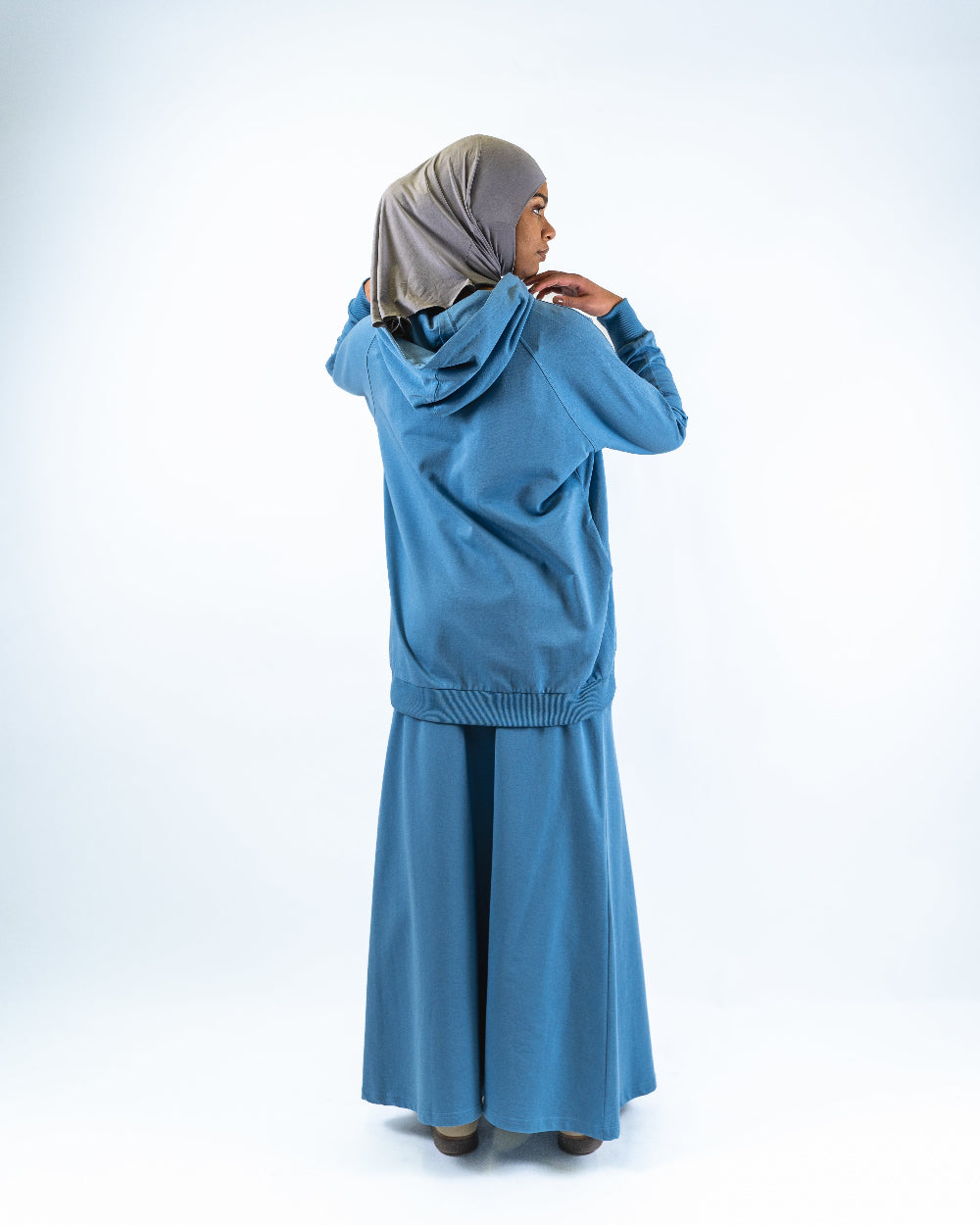 Sport Hijab Style"Blue Cloud" 15