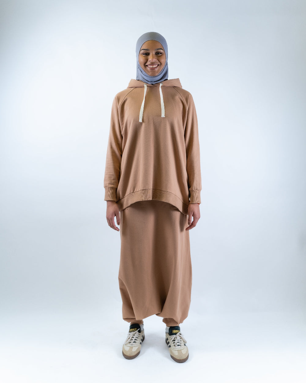 Sport Hijab Style "Milk Coffee"  14