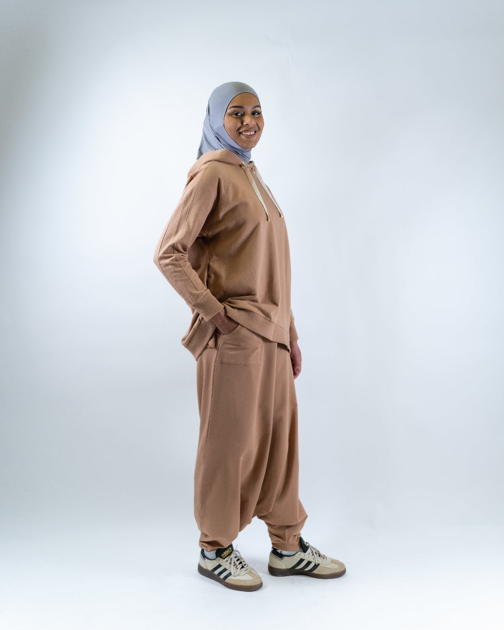 Sport Hijab Style "Milk Coffee"  19