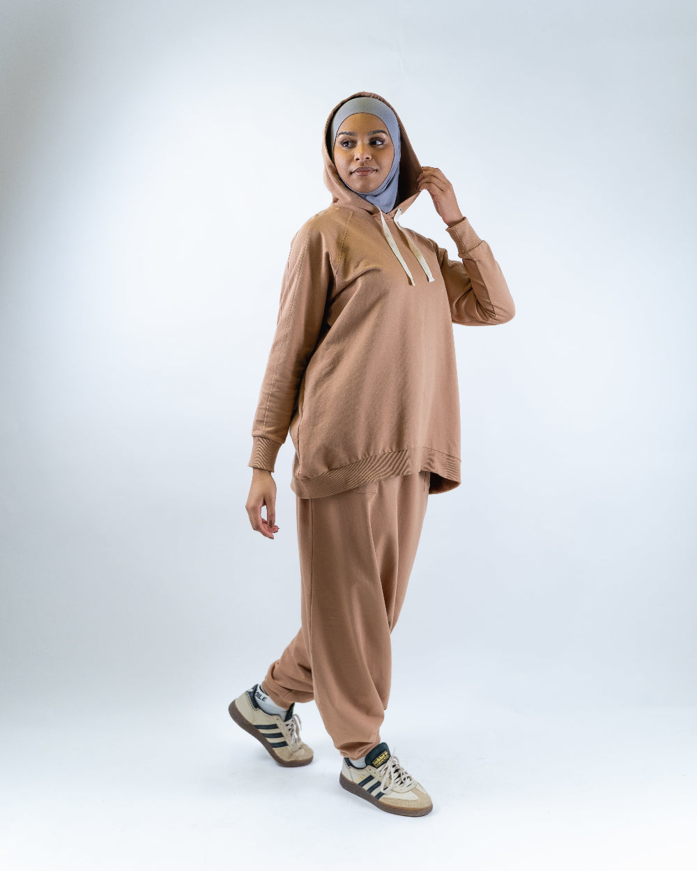 Sport Hijab Style "Milk Coffee"  22