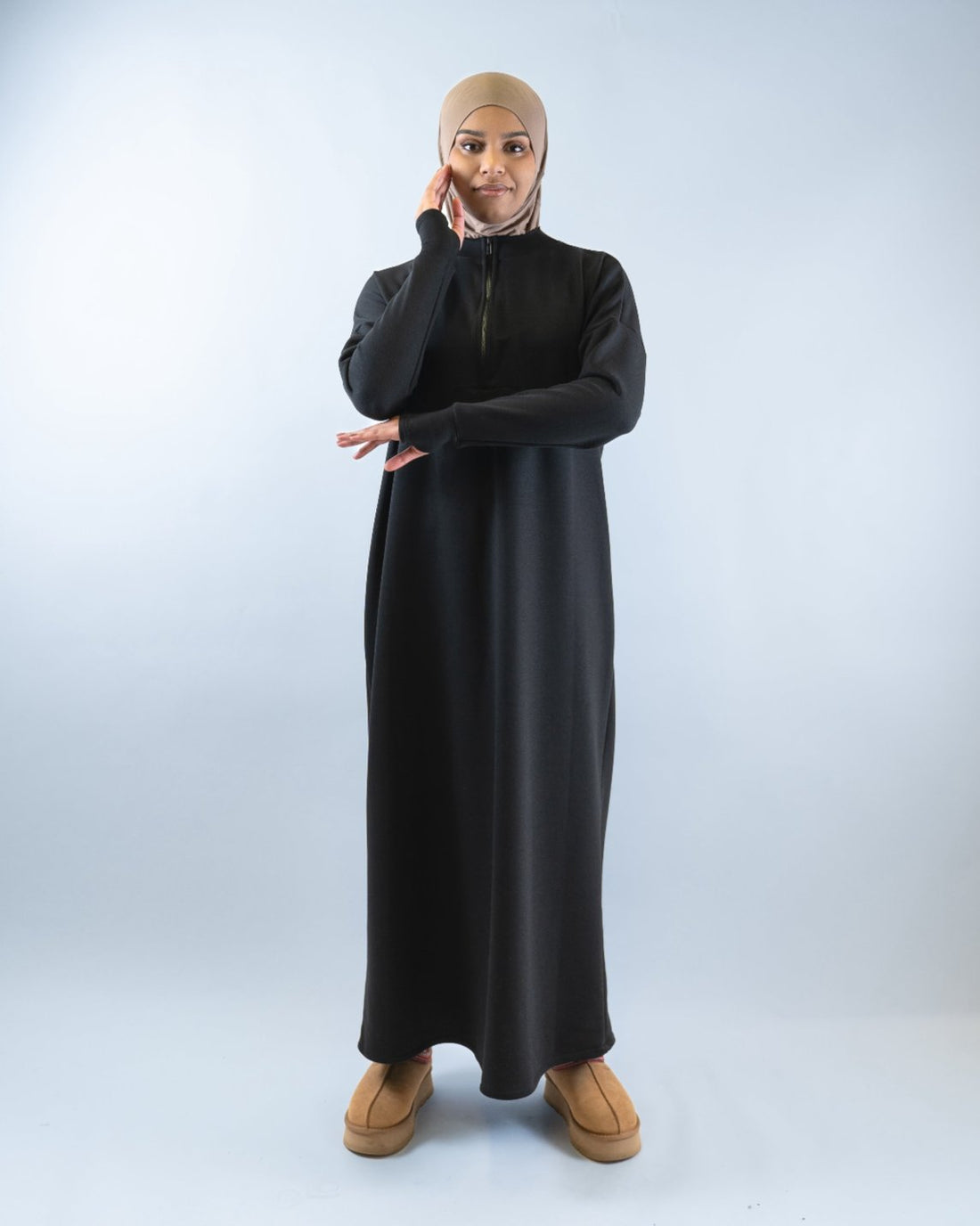 Muslim dress for women "Malika" abaya dress style Helsinki Suomi  6