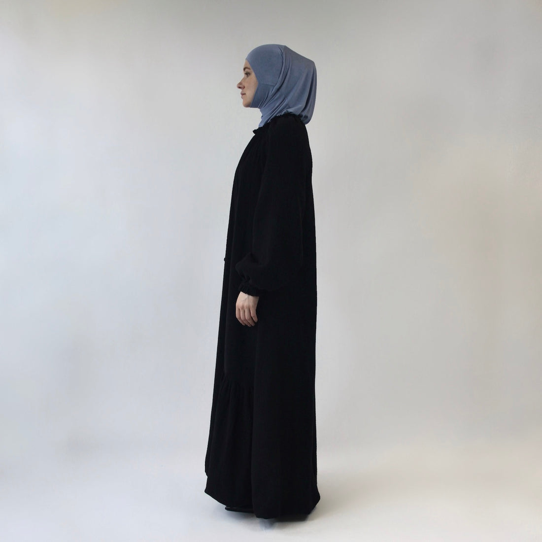 Muslim Dress "Muslin black Breeze"