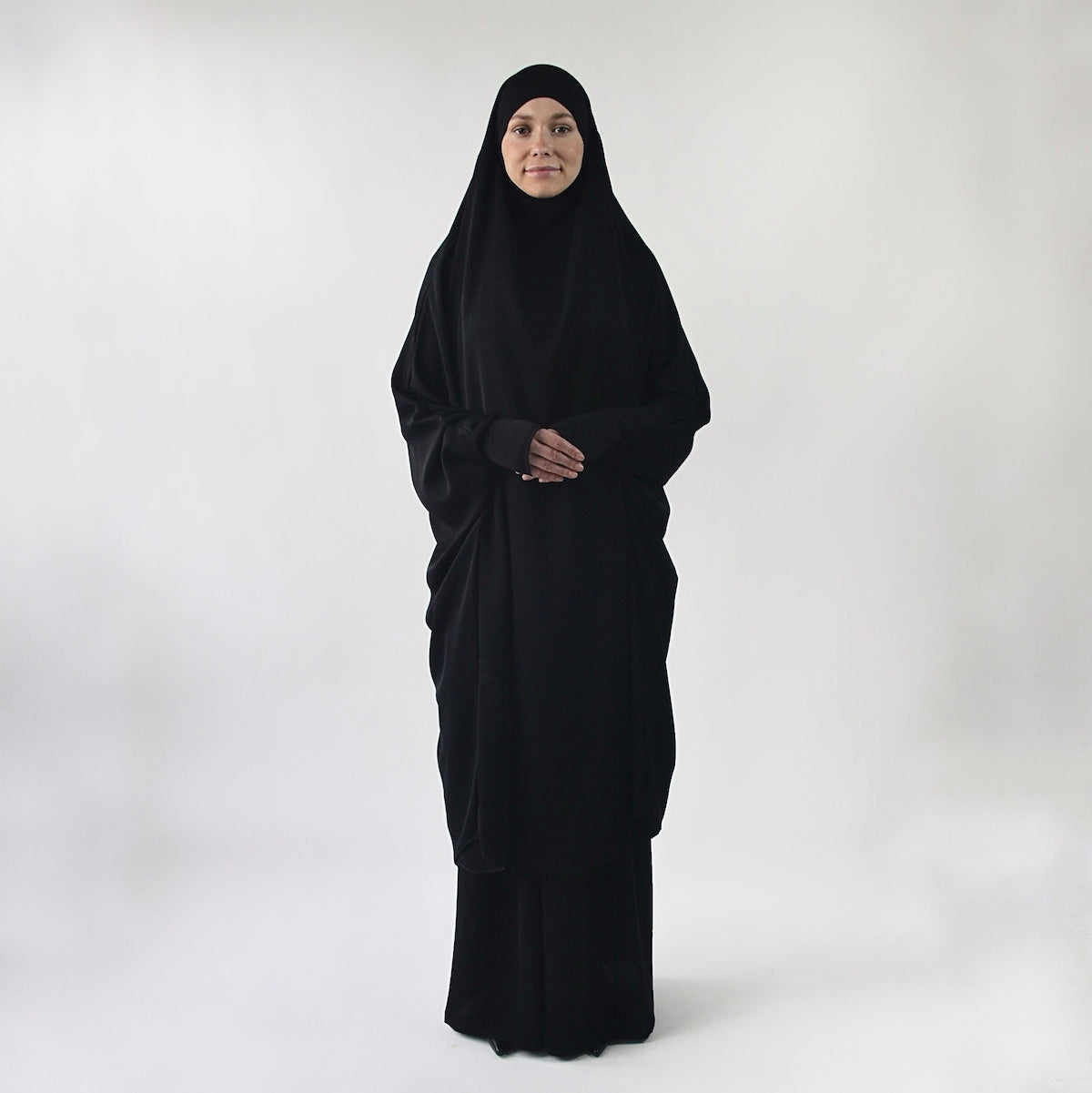 Khimar Jilbab  "Black Aisha" 9