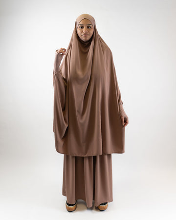 Khimar Jilbab "Beige Aisha"