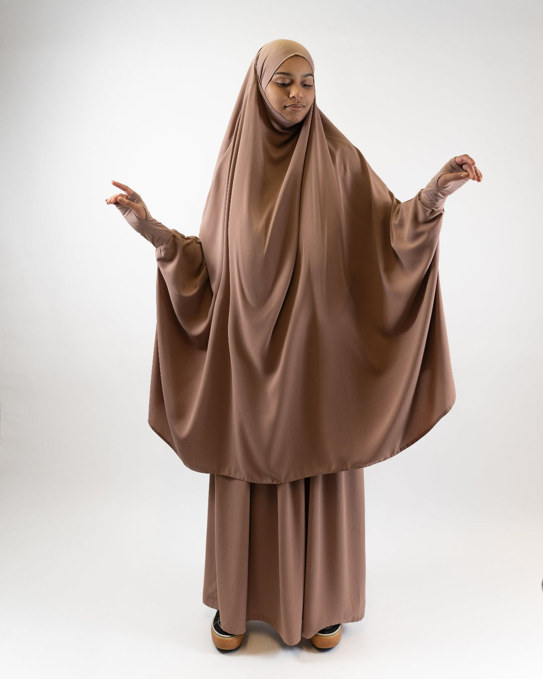 Khimar Jilbab "Beige Aisha"