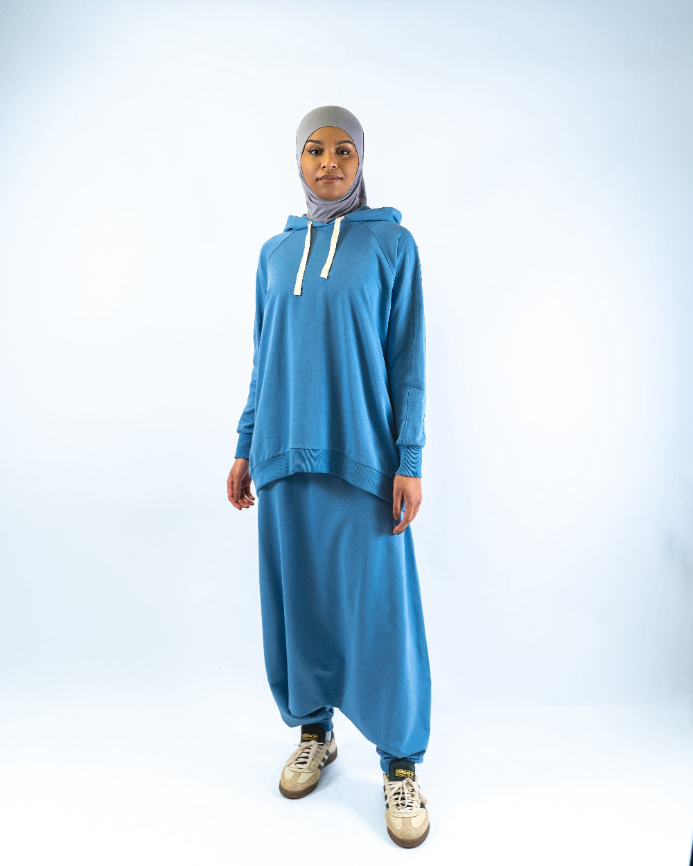 Sport Hijab Style "Blue Cloud" 37